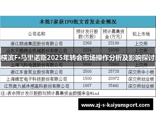横滨F·马里诺斯2025年转会市场操作分析及影响探讨